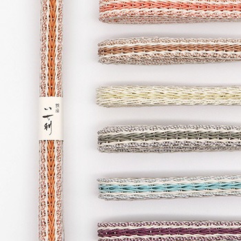 レース組み帯締（ダブルライン）