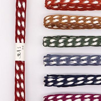 レース組み帯締（ドット）