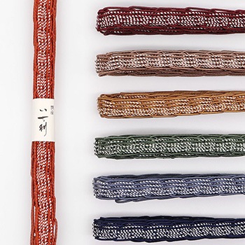 レース組み帯締（縞）