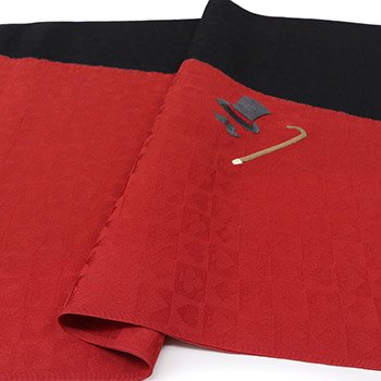 刺繍帯揚（マジシャン）【加藤萬】