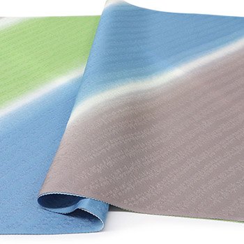 ぼかし帯揚（斜め縞）【加藤萬】