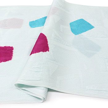 飛び絞り帯揚（スクエア）【加藤萬】