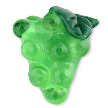 ガラス帯留（マスカット）【いち利モールオリジナル】