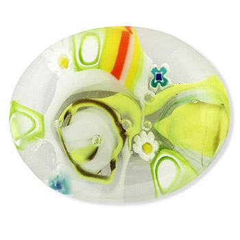 ガラス帯留（楕円）【スタジオサカミ】