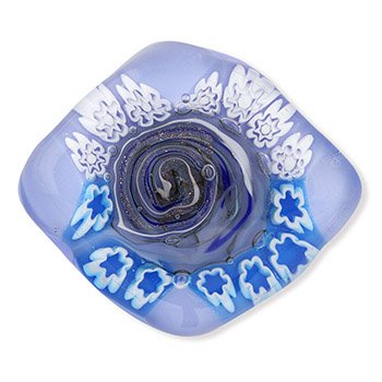 ガラス帯留（菱形）【スタジオサカミ】