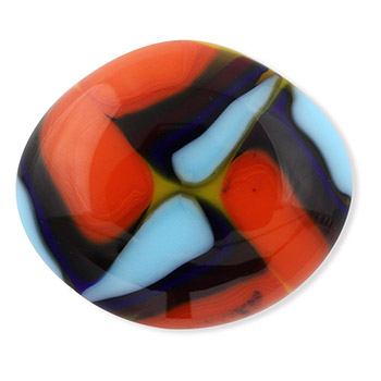 ガラス帯留（カラーミックス）【スタジオサカミ】