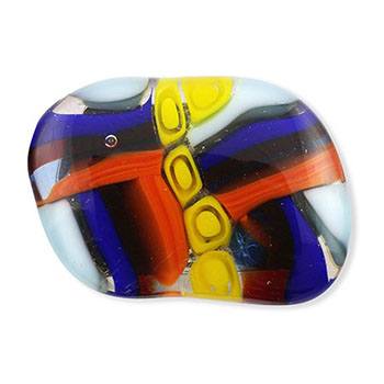 ガラス帯留（カラーミックス）【スタジオサカミ】