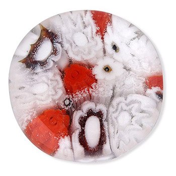 ミルフィオリ帯留（丸型）【スタジオサカミ】