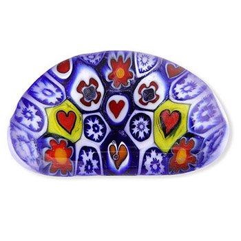 ミルフィオリ帯留（三角）【スタジオサカミ】