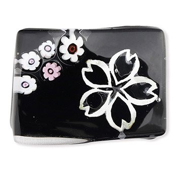 ミルフィオリ帯留（桜）【スタジオサカミ】