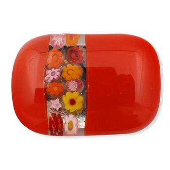 ミルフィオリ帯留（フラワーライン）【スタジオサカミ】