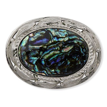 アンティーク帯留（オーバル）