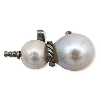 アンティーク帯留（一分紐用/ひょうたん）