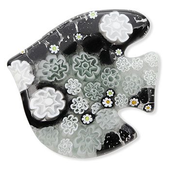 ガラス帯留（鳥）【スタジオサカミ】