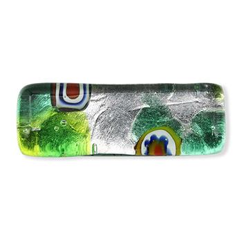 ベネチアンガラス帯留（1cm×3cm）