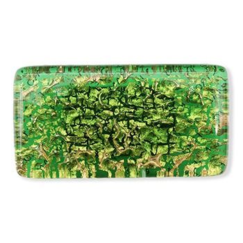 ベネチアンガラス帯留（2cm×4cm）