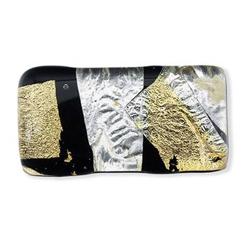 ベネチアンガラス帯留（1.5cm×3cm）