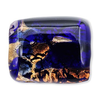 ベネチアンガラス帯留（1.5cm×2cm）