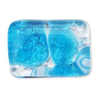 ベネチアンガラス帯留（1.5cm×2cm）