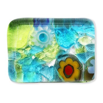 ベネチアンガラス帯留（1.5cm×2cm）