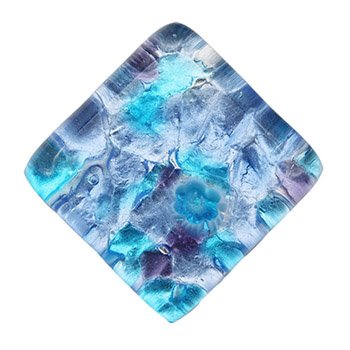 ベネチアンガラス帯留（2cm×2cm）