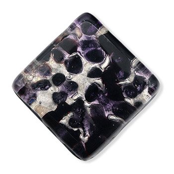 ベネチアンガラス帯留（2cm×2cm）