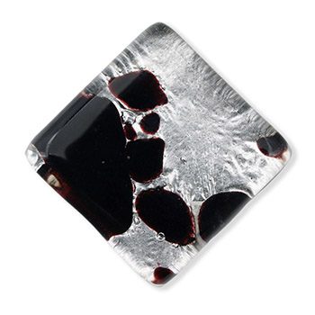 ベネチアンガラス帯留（2cm×2cm）