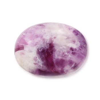 天然石帯留（レピドライト）