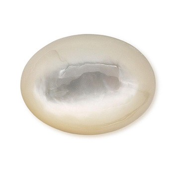 天然石帯留（マザーオブパール）