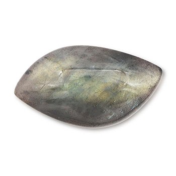 天然石帯留（ラブラドライト）