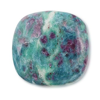 天然石帯留（スクエア/ルビーインフックサイト）