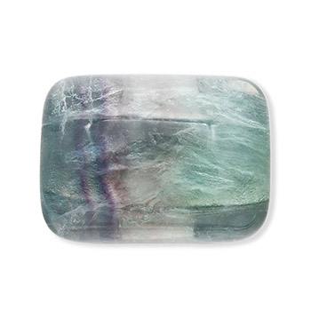 天然石帯留（フローライト）