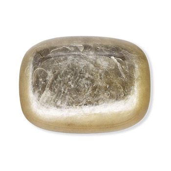 天然石帯留（ゴールデンマイカ）