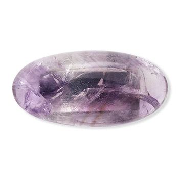 天然石帯留（ファントムアメジスト）