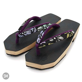 桐下駄（ステンドグラス）【黒澤桐材店×小室庵】