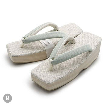 スクエア草履（洋花）【衿秀】