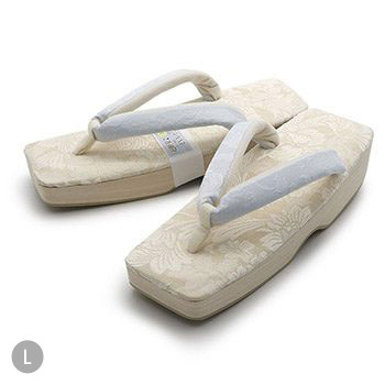 スクエア草履（洋花）【衿秀】