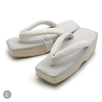 スクエア草履(レース)【衿秀】