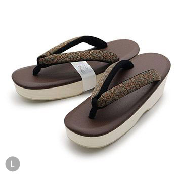 草履(アラベスク)【衿秀】