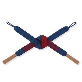 高麗組み羽織紐(麻の葉)【渡敬】