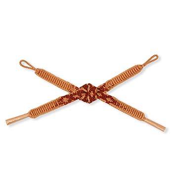 唐組み羽織紐（重ね波縞）【渡敬】