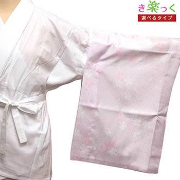 き楽っく替え袖（桜散らし）【衿秀】
