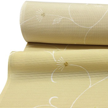 絽小紋（花唐草）