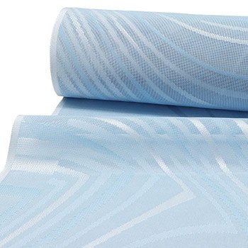 先染め紋紗（幾何）