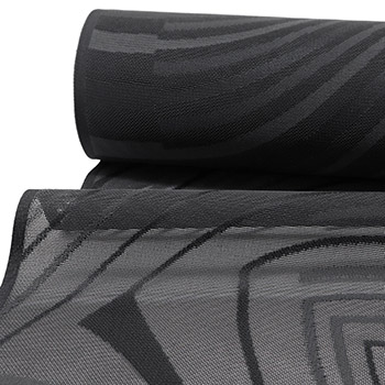 先染め紋紗（幾何）