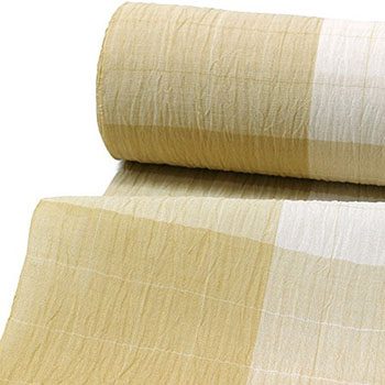 本場小千谷縮（弁慶格子）【杉山織物】