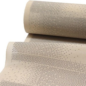 夏紬（変わり横段）『越後夏大島物語』