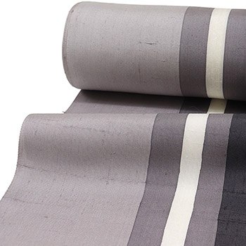 染め小千谷紬(縞)【大新織物】