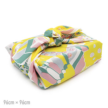 撥水風呂敷（クルクルセカイ）『ながれ』（クルクルセカイ）