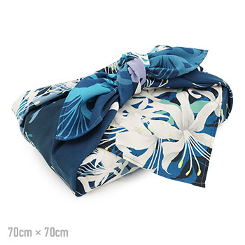 撥水風呂敷（曼殊沙華）『ながれ』（曼殊沙華）